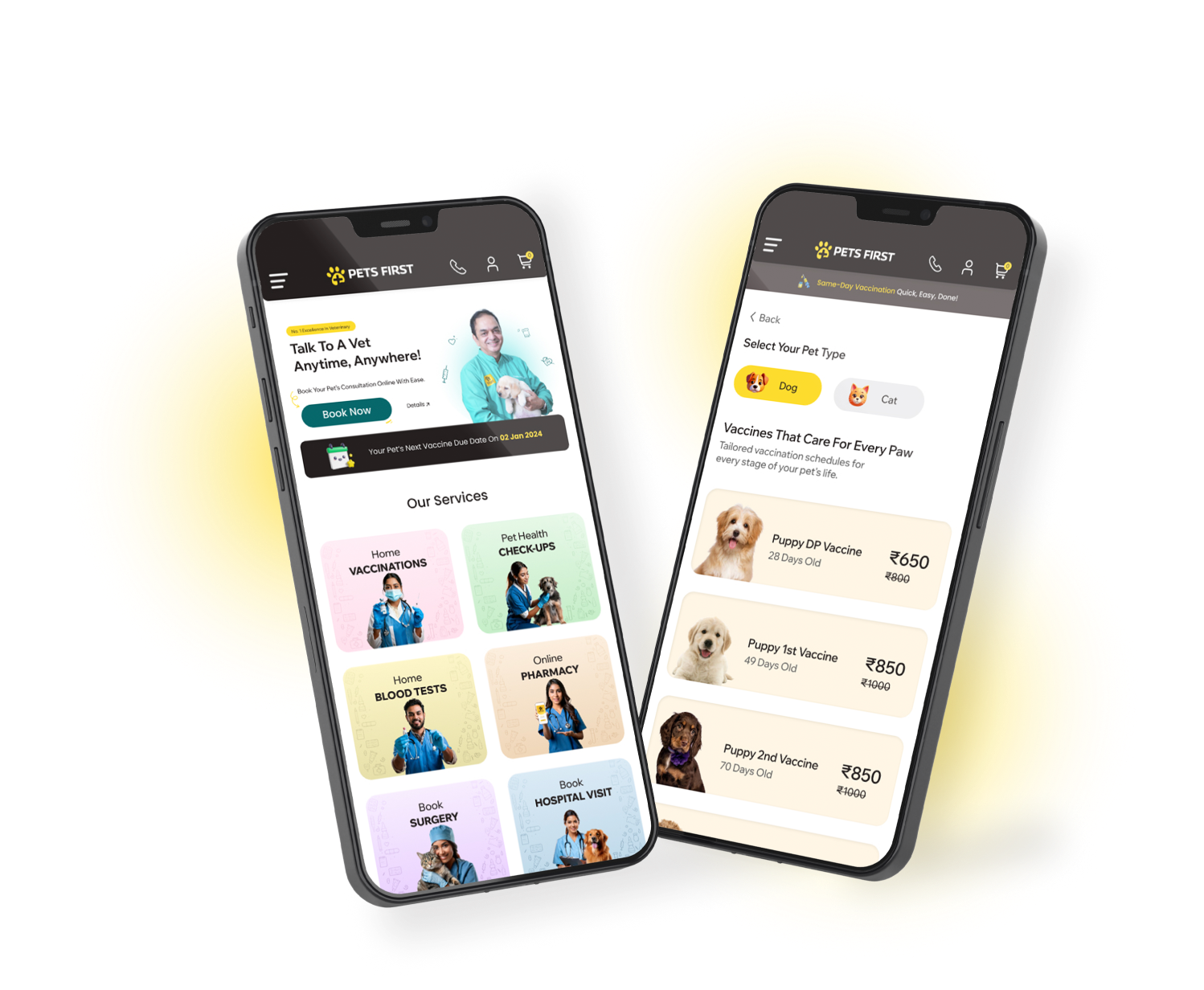 Pets First App Preview